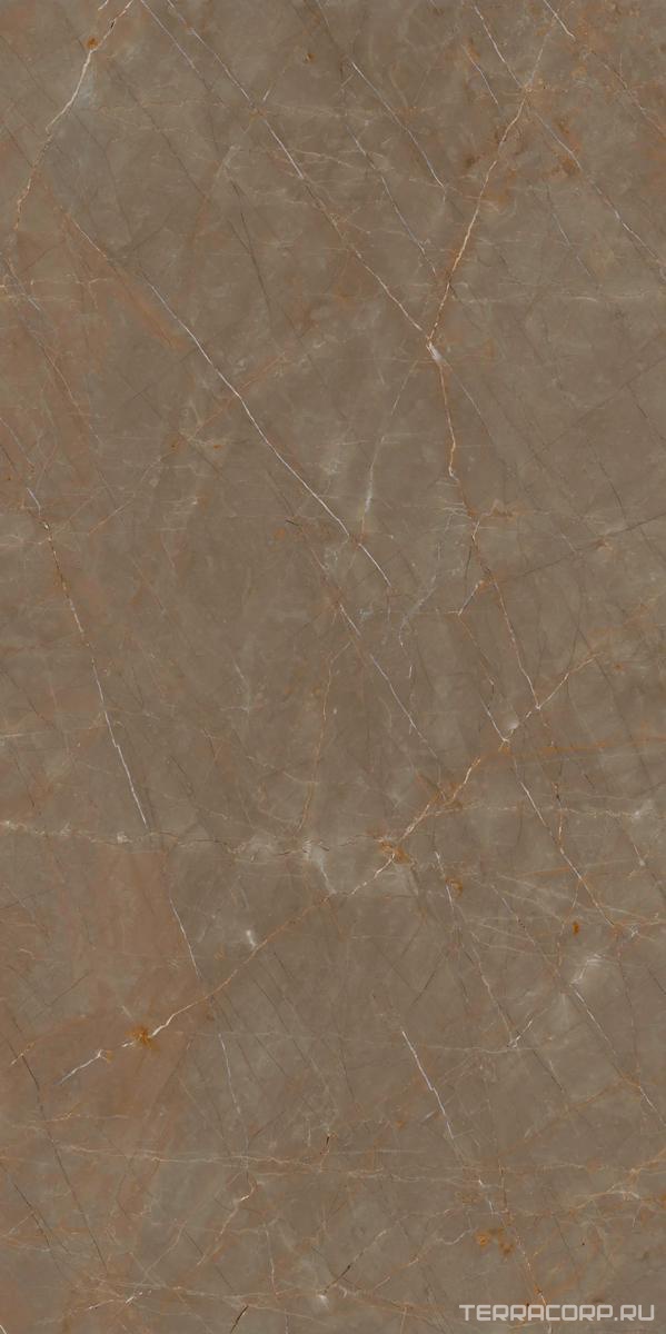 Керамогранит Ariostea Ultra Marmi Pulpis Bronze Lucidato (Shiny) 6 mm 150x300 Коричневый, фото 5