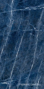 Керамогранит Ariostea Ultra Marmi Sodalite Blu Lucidato (Shiny) Block B  6 mm 150x300 Голубой 