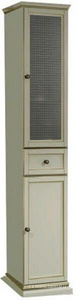 Пенал напольный  №11,  423*2010*426 мм, правый (в комплекте козырек + плинтус),  цвет слоновая кость (1013) ZZ Opadiris Корсо Оро 00-00000619