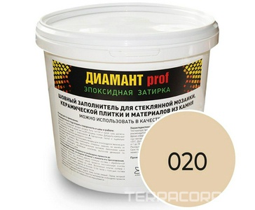 Затирка эпоксидная "Диамант PROF" (Expert)  мокасиновая 5кг. ZZ Антураж Диамант PROF Expert 137099