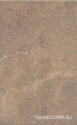 Керамогранит Kerama Marazzi Мармион  коричневый глянцевый 25х40 Коричневый 