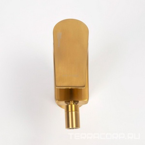 Смеситель для биде Wasserkraft  5506, донный клапан в компл.,  матовое золото, ZZ Wasserkraft Aisch 5506