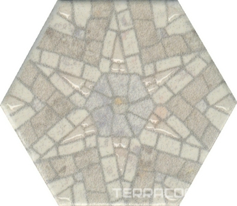 Керамическая плитка Kerama Marazzi Карму Декор  матовый 6x5,2 Комбинированный 
