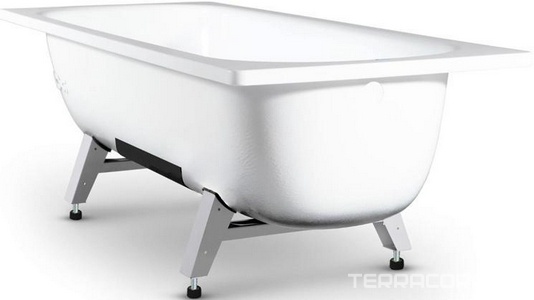 Ванна стальная 170*70 см, ножки в комплекте, БЕЗ слива-перелива XX ВИЗ Универсал M-71903