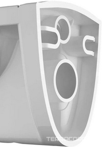 Подвесной унитаз безободковый, сиденье дюропласт с микролифтом, цв. белый Monterey Eco Plus 7855N003-7147