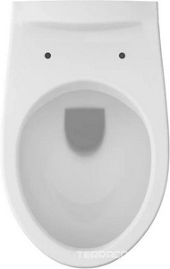 Подвесной унитаз безободковый, сиденье дюропласт с микролифтом, цв. белый Monterey Eco Plus 7855N003-7147