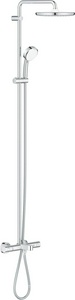 Душевая стойка Grohe  Cosmopolitan System 250 26672000 с термостатом, смеситель, ручной душ, верхний душ, цв. хром, ZZ Grohe Tempesta 26672000