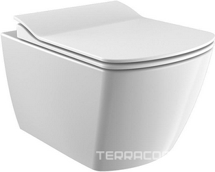 Унитаз подвесной ELEGANT FE320.00100 БЕЗ сиденья, цвет белый KL