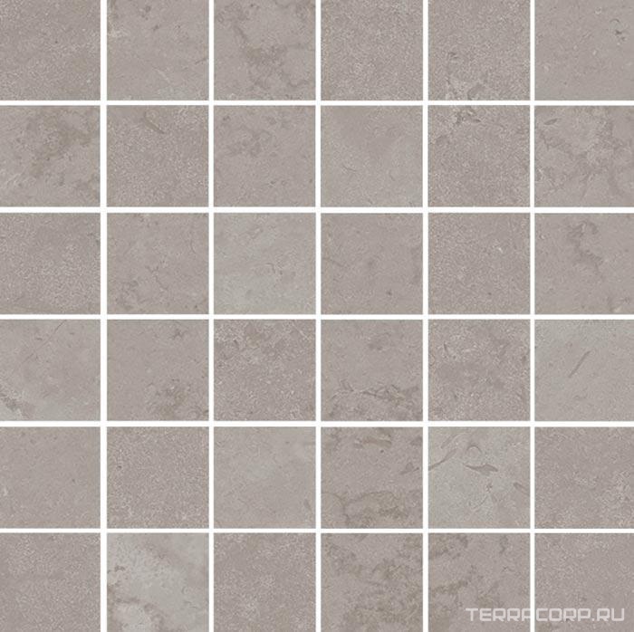 Керамогранит Kerama Marazzi Лаймстоун Декор Про серый матовый мозаичный 30х30 Серый, фото 3