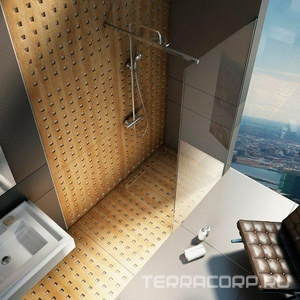 Душевая перегородка ST  Wall 1100x2000 , хром глянец, стекло прозрачное, ZZ Ravak Walk-In GW9WD0C00Z1