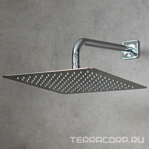 Смеситель термостатический для душа, встраиваемый, с внутренней частью в компл., цв.хром Lemark Yeti LM7849C