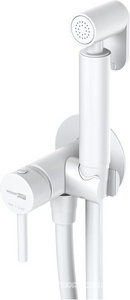 Встраиваемый смеситель для душа с гигиенической лейкой, внутреняя часть в комп, цв. белый  ZZ Wasserkraft elbe A70538