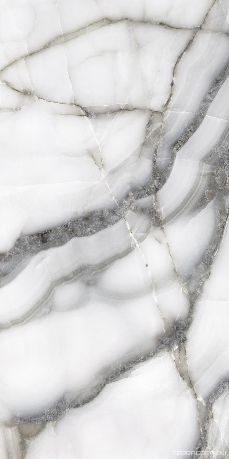 Керамогранит WIFI Ceramics Luxury Stone Ice Cracked Jade 75x150 Серый, фото 7