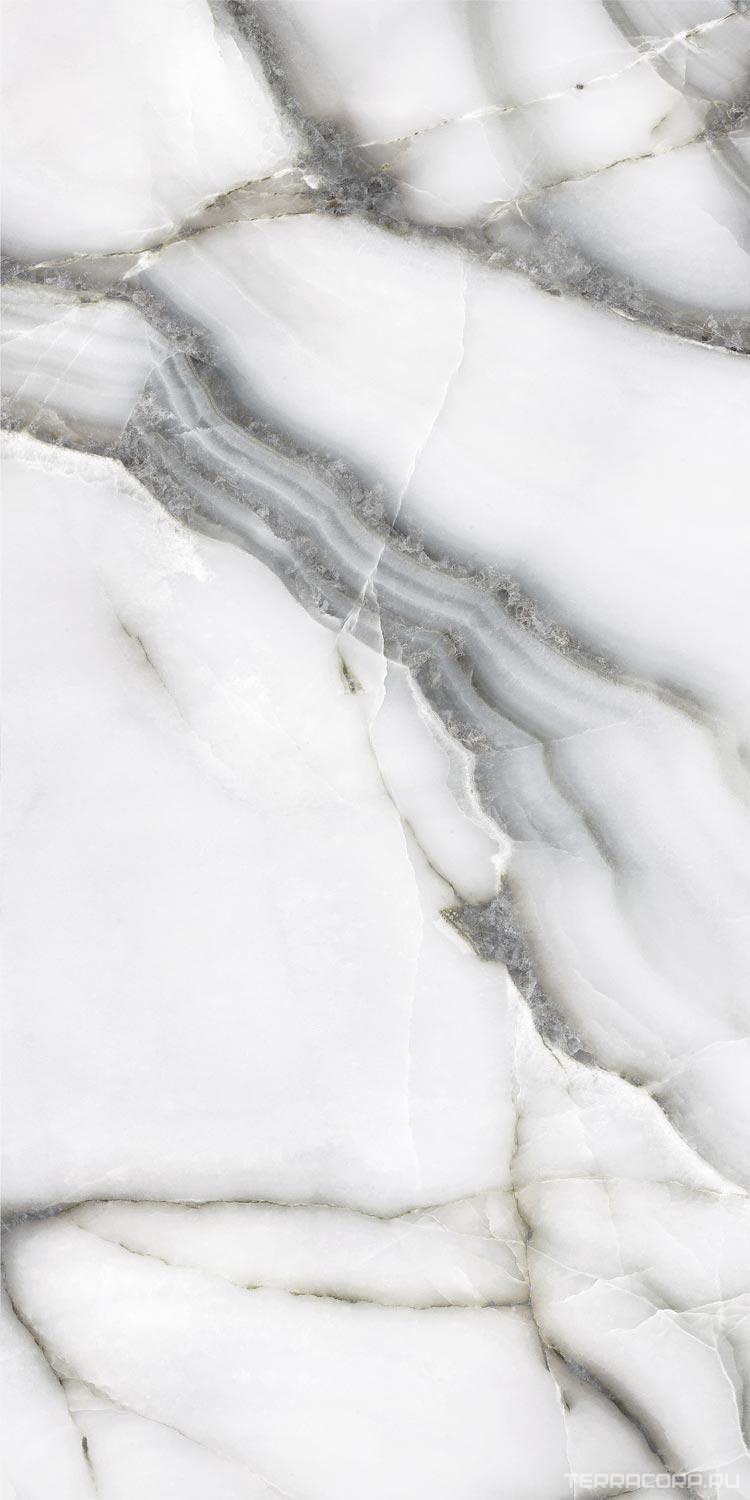 Керамогранит WIFI Ceramics Luxury Stone Ice Cracked Jade 75x150 Серый, фото 5