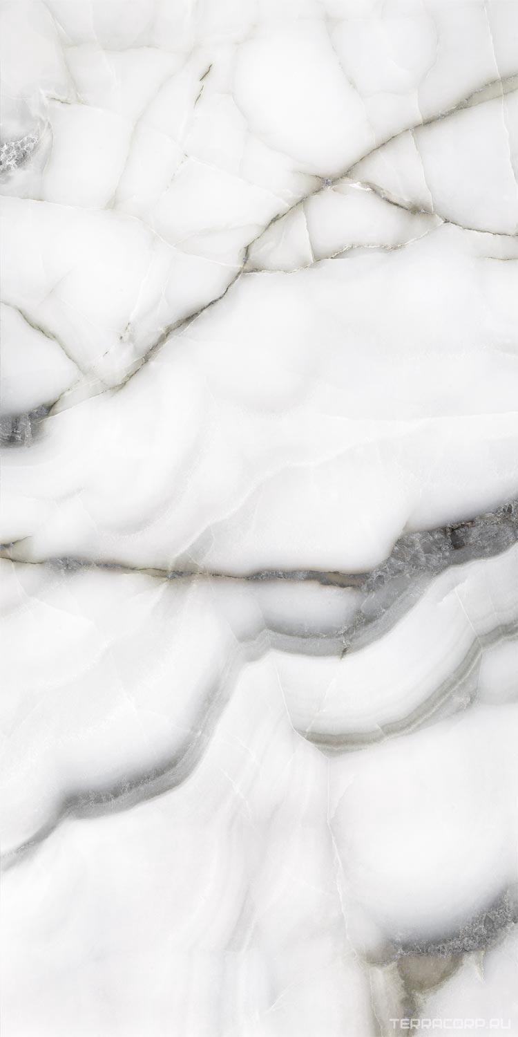 Керамогранит WIFI Ceramics Luxury Stone Ice Cracked Jade 75x150 Серый, фото 6