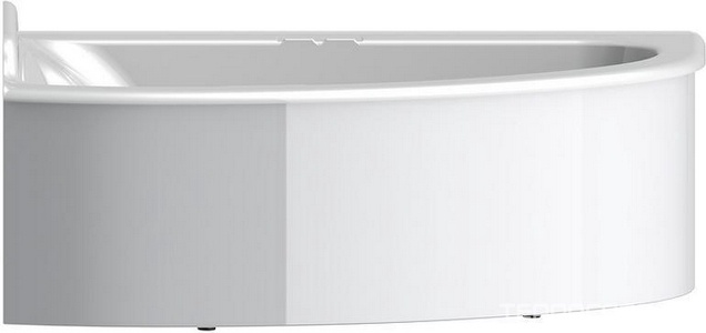 Ванна 1820x1250xh800мм, Левая, без ножек, слива-перелива, литой мрамор цв.белый глянец., Анастасия ZZ Астра-Форм анастасия Ванна АНАСТАСИЯ, литой мрамор, (левая) 1820х1250