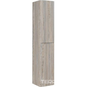 Шкаф подвесной 1600х320х320мм, с двумя распашными дверцами с доводчиками, две полки внутри, универсальная сторонность, (цв.Pino Scania),  ZZ BelBagno Albano ALBANO-1600-2A-SC-PS-P