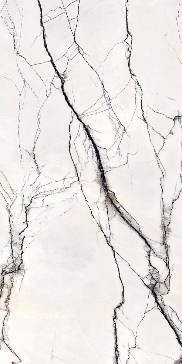 Керамогранит Florim Magnum B&W Marble Breach Nat 160x320 Белый, фото 6