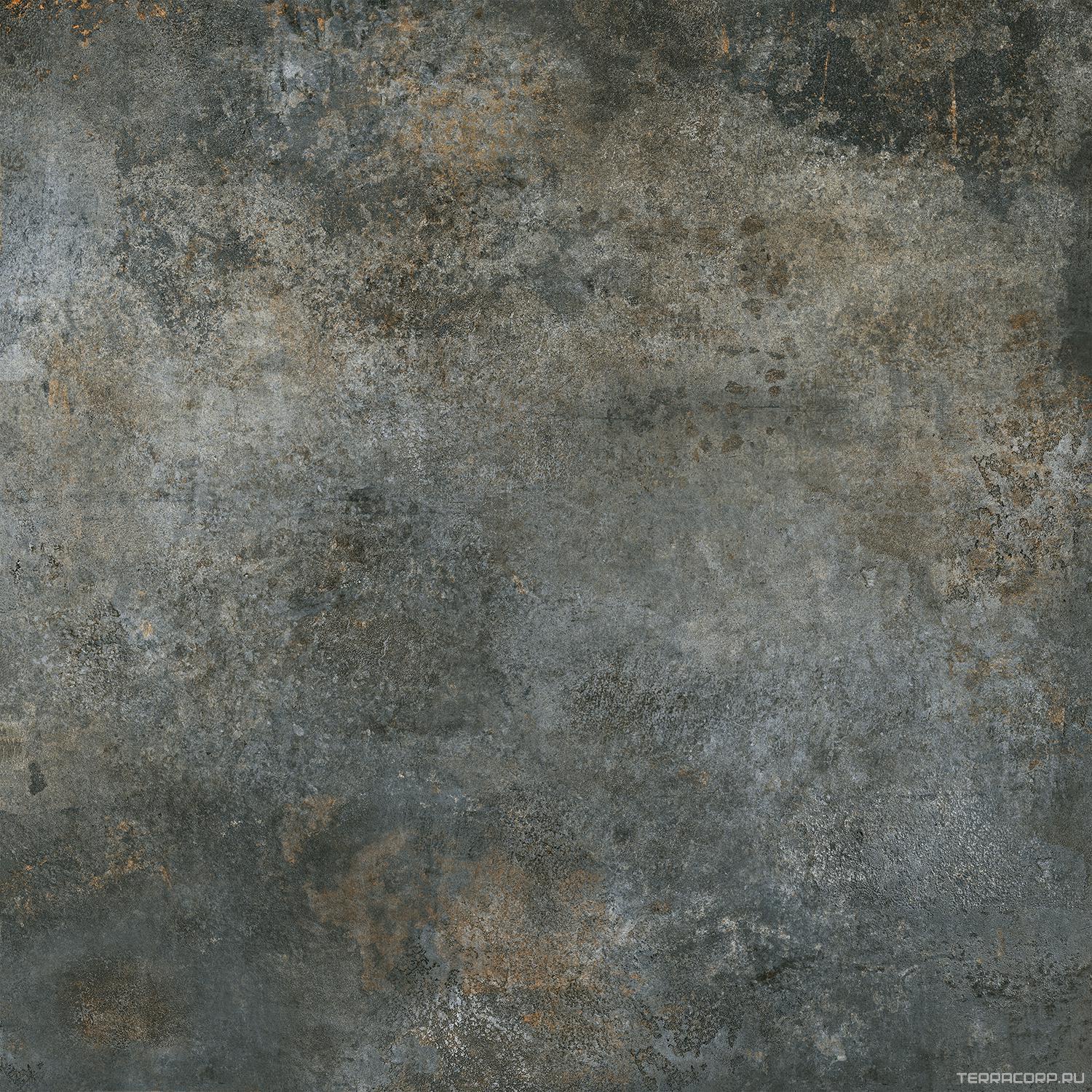 Керамогранит Pamesa Rusty Metal Coal Luxglass 120x120 Rec. Комбинированный, фото 7