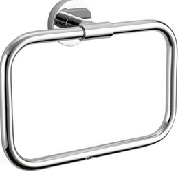 Полотенцедержатель кольцо 15х20,5х5,5см, (цв.хром), Basic ZZ