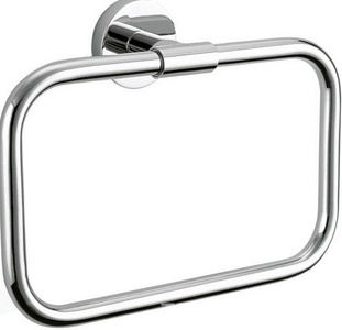 Полотенцедержатель кольцо 15х20,5х5,5см, (цв.хром),  ZZ Decor Walther Basic 0531200