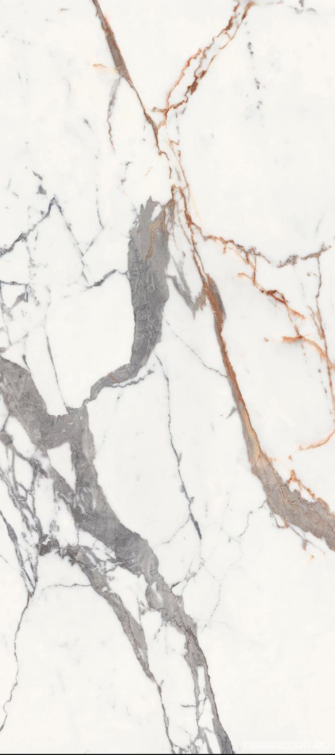 Керамогранит FMAX FMAX 120x270 Luxury Gold White 6 mm glossy 120x270 Белый, фото 7