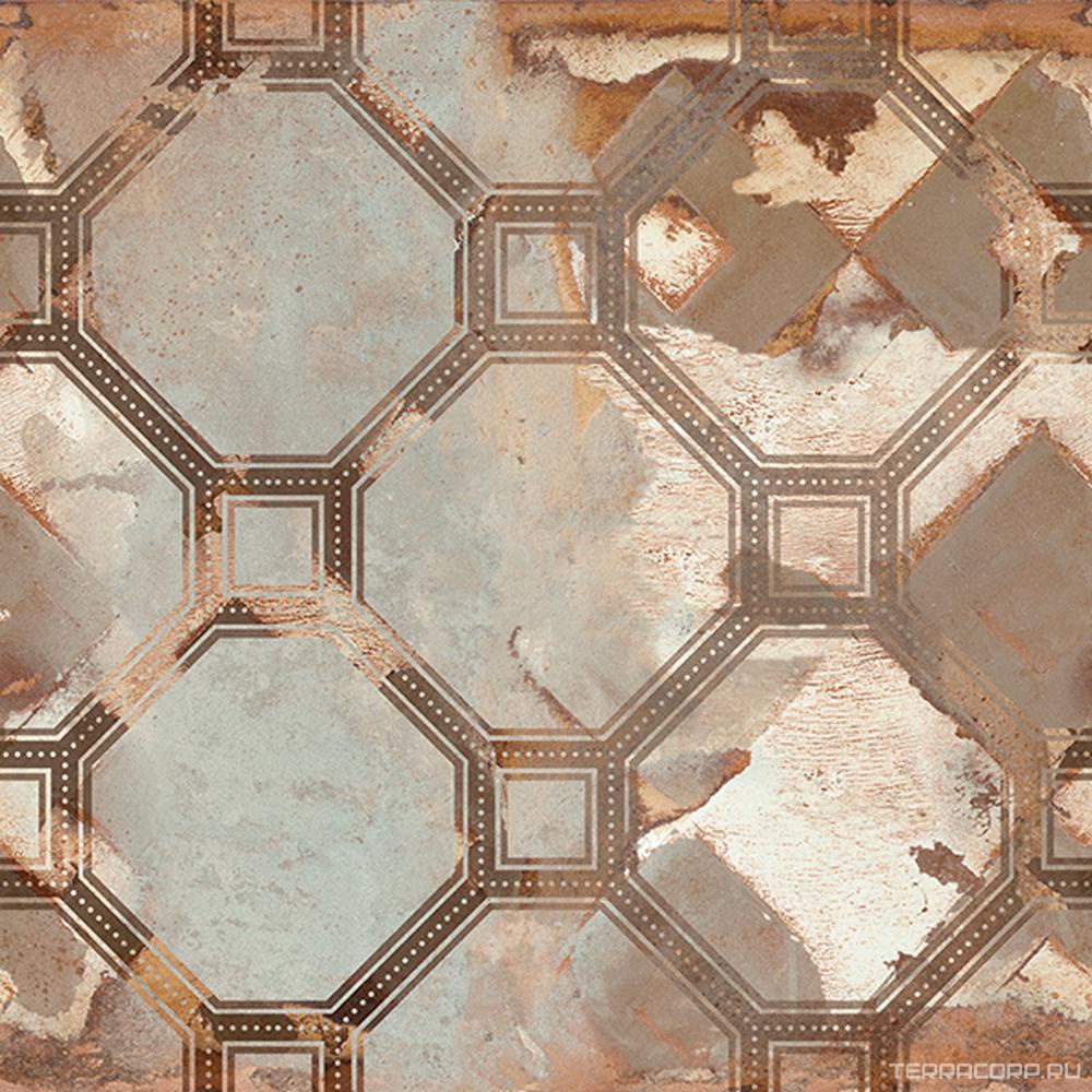 Керамогранит Gambini Heartland Square Decor 30x30 Комбинированный, фото 3