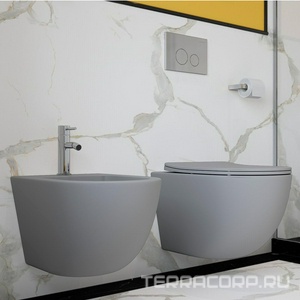 Клавиша двойного смыва для инстал., д/унитаза, (пластик цв.хром),  Aqueduto Circulo CIR0100