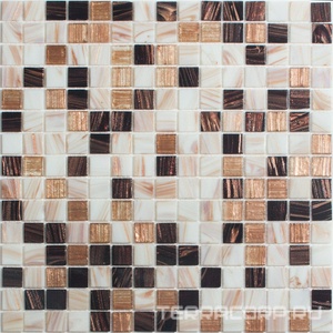 Мозаика Мастера Керамики Glass Мозаика Mixed ЕТВ (чип 2x2) ZZ32.7x32.7 XX Комбинированный 