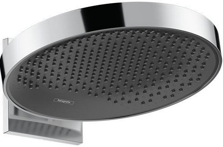 Верхний душ d360мм, 1 тип струи, с настенным держателем, (цв.хром), HG  360 1jet ZZ Hansgrohe Rainfinity 26230000