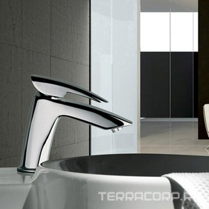 Смеситель для раковины, c д/к, (цв.хром),  XX Paini Spider SRCR211KM