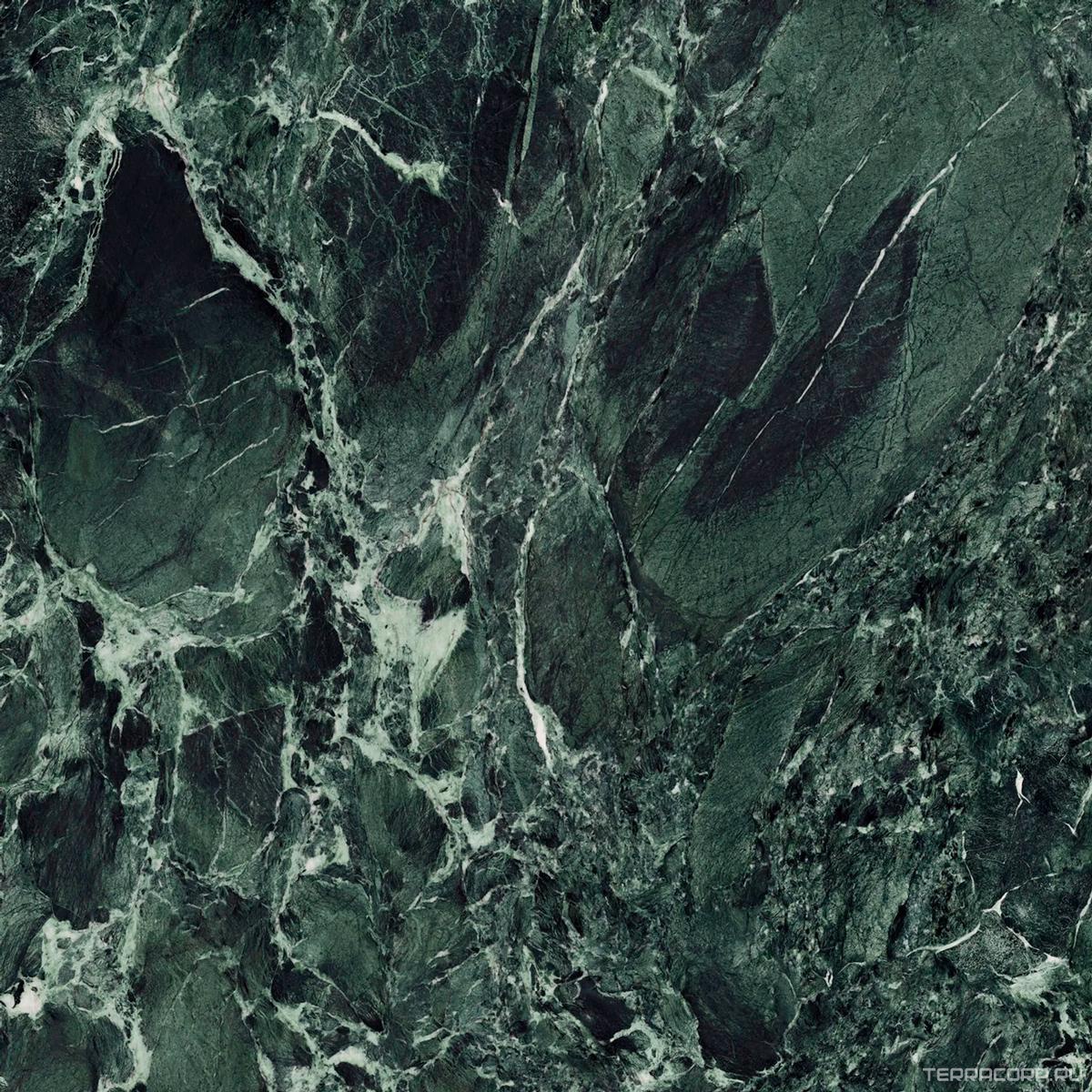 Керамогранит Ariostea Ultra Marmi Verde St. Denis Prelucidato (Soft) 6 mm 150x150 Комбинированный, фото 5