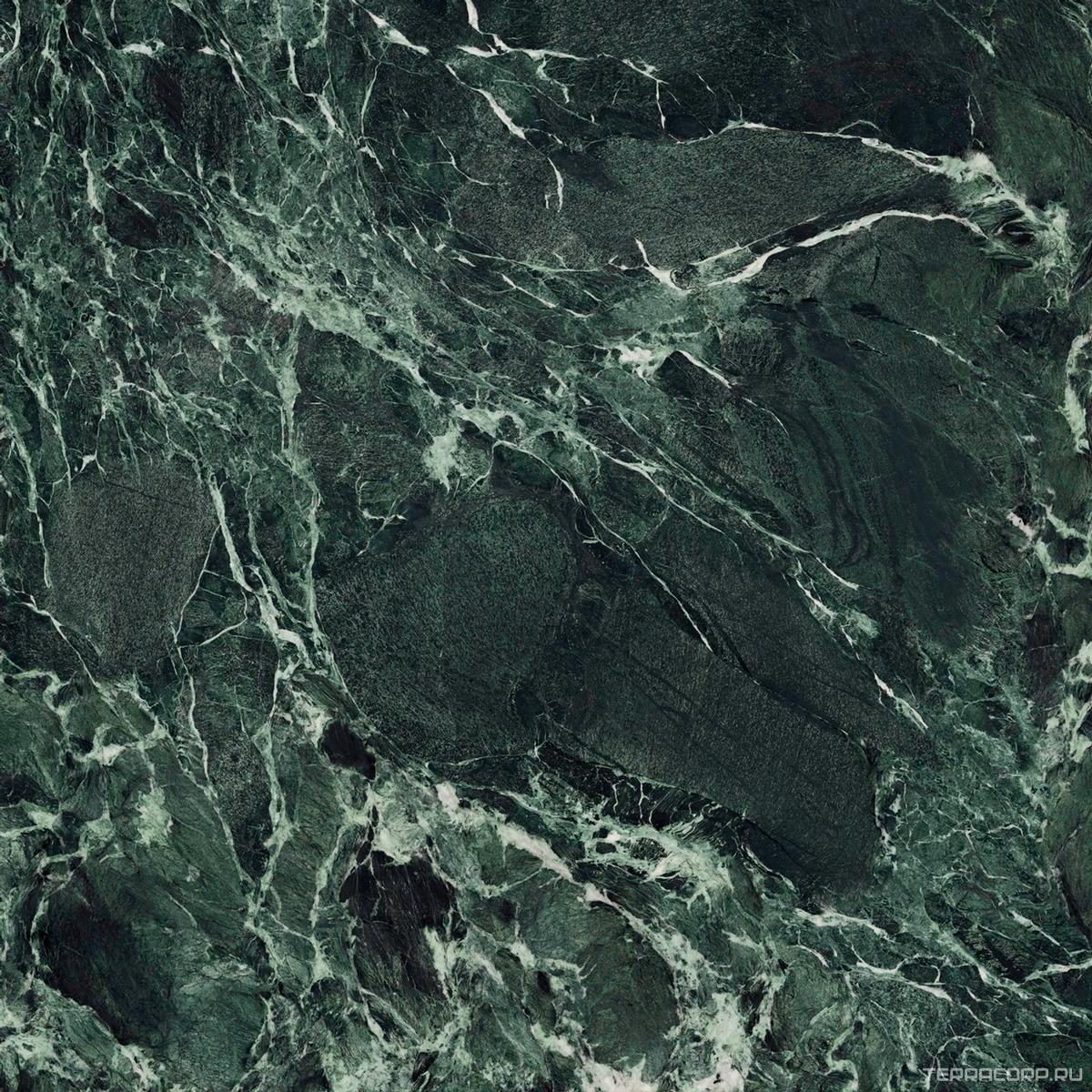 Керамогранит Ariostea Ultra Marmi Verde St. Denis Prelucidato (Soft) 6 mm 150x150 Комбинированный, фото 4