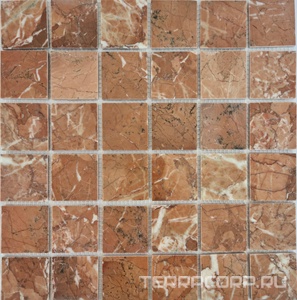 Мозаика Спектр-М Натуральный камень Мозаика из камня на сетке М20-361-48Р 30.5x30.5 Комбинированный 