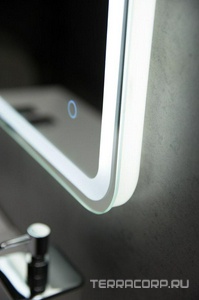 Зеркало 1000x30x800мм, реверс., с встроенным по периметру светильником и сенсорным выключателем, 12W, 220-240V, BelBagno BelBagno Универсал SPC-MAR-1000-800-LED-TCH