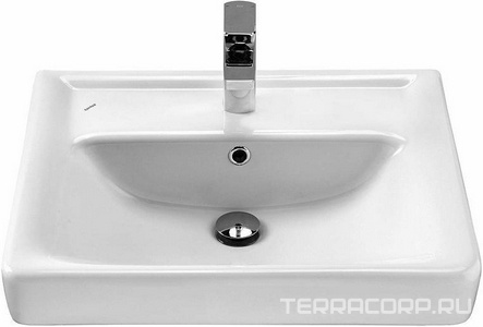 Раковина для тумб 1 Marka Тигода 60 Santek, цвет белый, ZZ 1Marka Tiny У96751