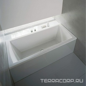 Ванна 1700х700хh460мм, прямоугольная, выпуск в зоне ног, (без ножек арт.790100 и сифона), акрил 5мм,  ZZ Duravit Daro 700141 00 0 00 0000