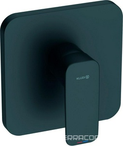 Смеситель встраиваемый KLUDI PURE&STYLE 406553975 для душа, внешняя часть для  для 88011, цв черный ZZ Kludi Pure&Style 406553975