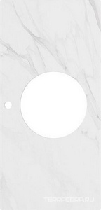 Спец. изделие декоративное для накладных раковин 100, Монте Тиберио натуральное XX Kerama Marazzi Plaza PL5.SG507100R\100/PL5.SG507120R\100