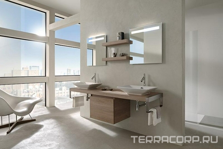 Зеркало 50х65х3 см с подсветкой, ИК выключателем ZZ Jacob Delafon Универсал EB1410-NF