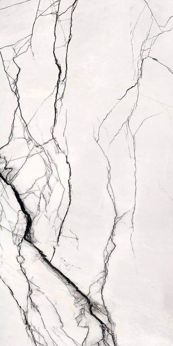 Керамогранит Florim Magnum B&W Marble White Breach Naturale 160x320 Белый, фото 7