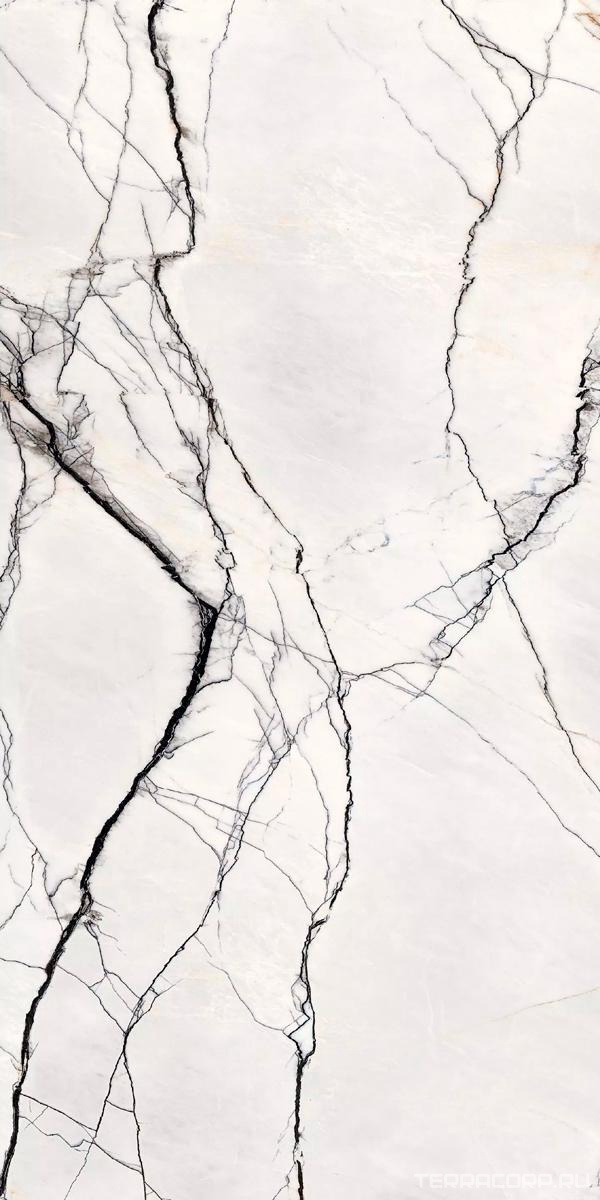 Керамогранит Florim Magnum B&W Marble White Breach Naturale 160x320 Белый, фото 3