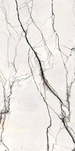 Керамогранит Florim Magnum B&W Marble White  Breach Naturale 160x320  Белый 