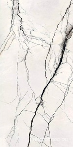 Керамогранит Florim Magnum B&W Marble White  Breach Naturale 160x320  Белый 