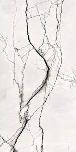 Керамогранит Florim Magnum B&W Marble White  Breach Naturale 160x320  Белый 