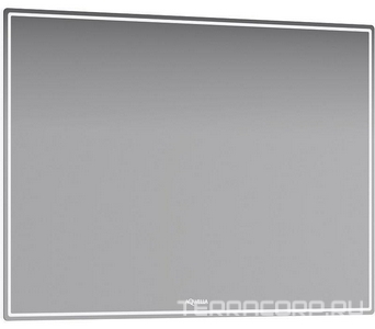 Зеркало 700х1000х30 мм со светодиодной подсветкой, сенсорным выключателем и регулятором освещенности ZZ Aqwella Универсал UM0210