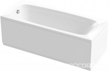 Ванна 170х70хh41см, прямоугольная, без ножек/каркаса, (акрил), Eco ZZ