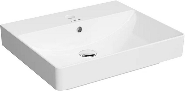 Раковина 50 см мебельная/подвесная, белый глянец Kerama Marazzi PRO PROR.wb.50/PRO.wb.50