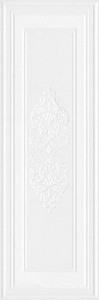 Керамическая плитка Kerama Marazzi Монфорте  обр. дек. 40х120 Белый 