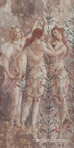 Керамогранит Kerama Marazzi Ковры Ковер Боттичелли матовый обрезной 119,5x238,5 Комбинированный 